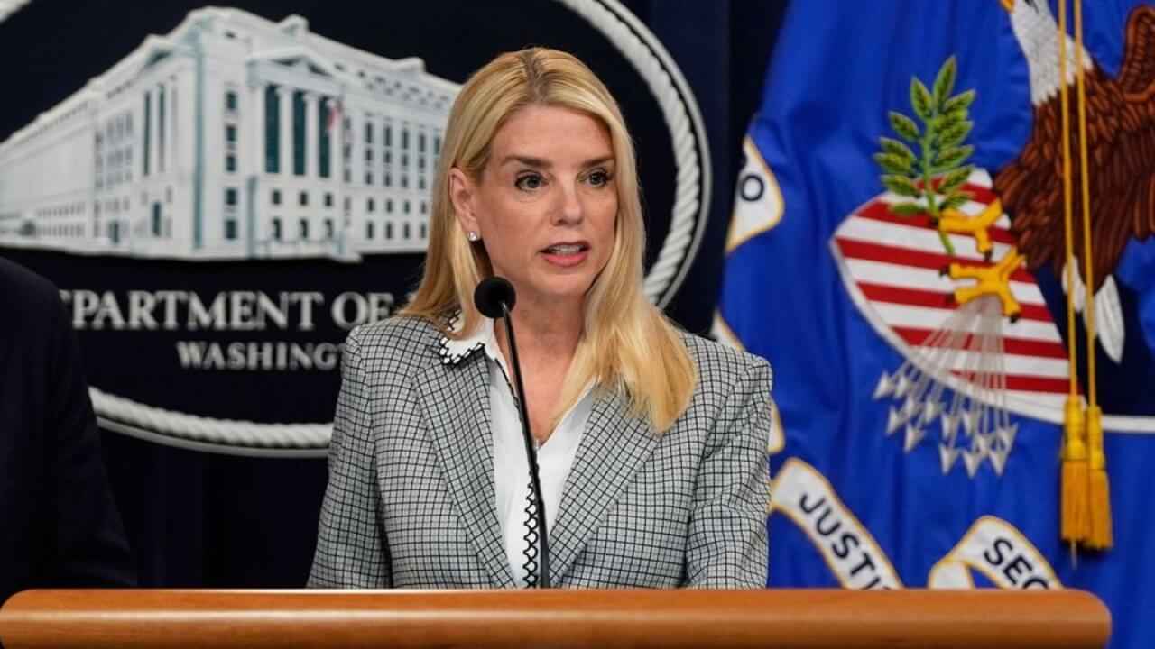 Epstein-Akten-Bondi-Druck