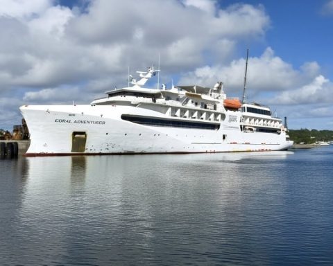 Coral-Adventurer-PNG-Strandung
