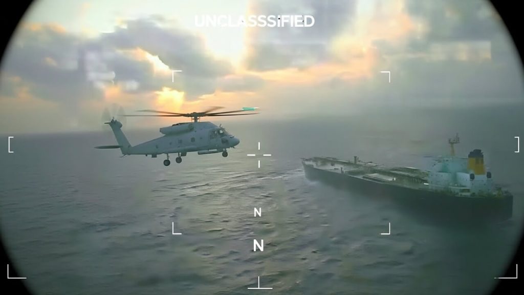 US Öltanker Verfolgung Atlantik