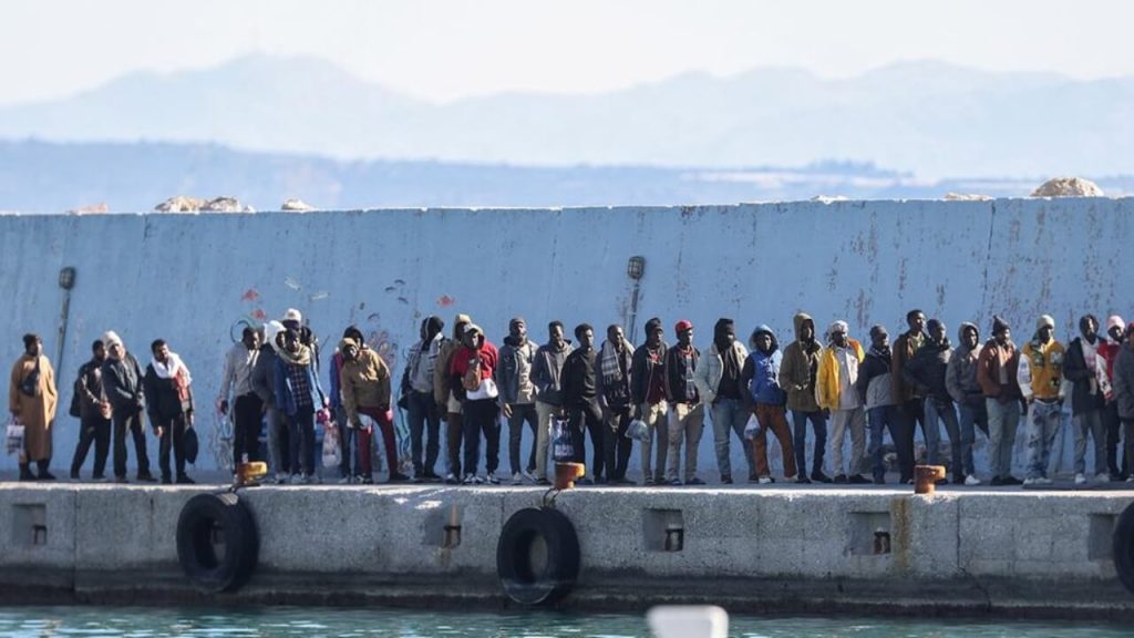 Migranten-Kreta-Ankunft