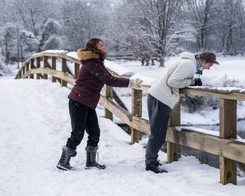 US Schneesturm Kältewelle