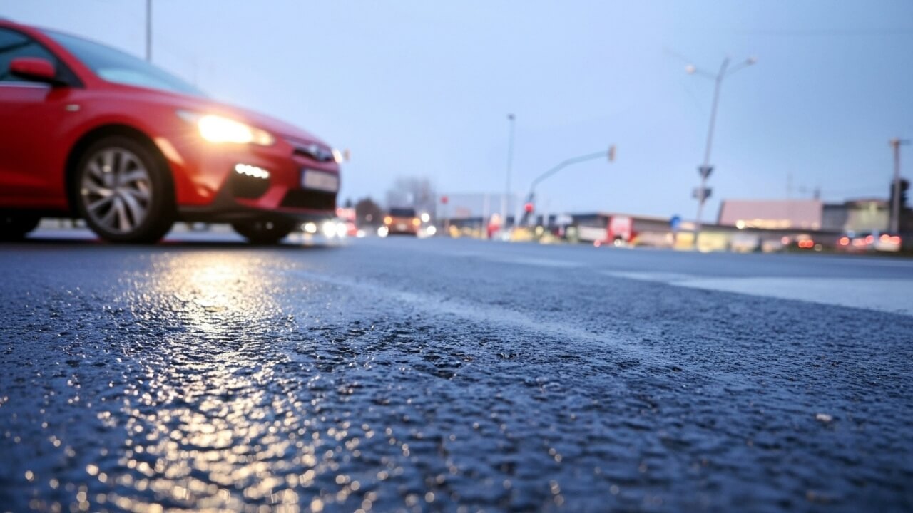 Winterchaos Verkehr Glätte Berlin