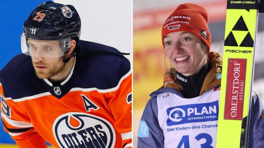 Schmid Draisaitl Fahnenträger Olympia