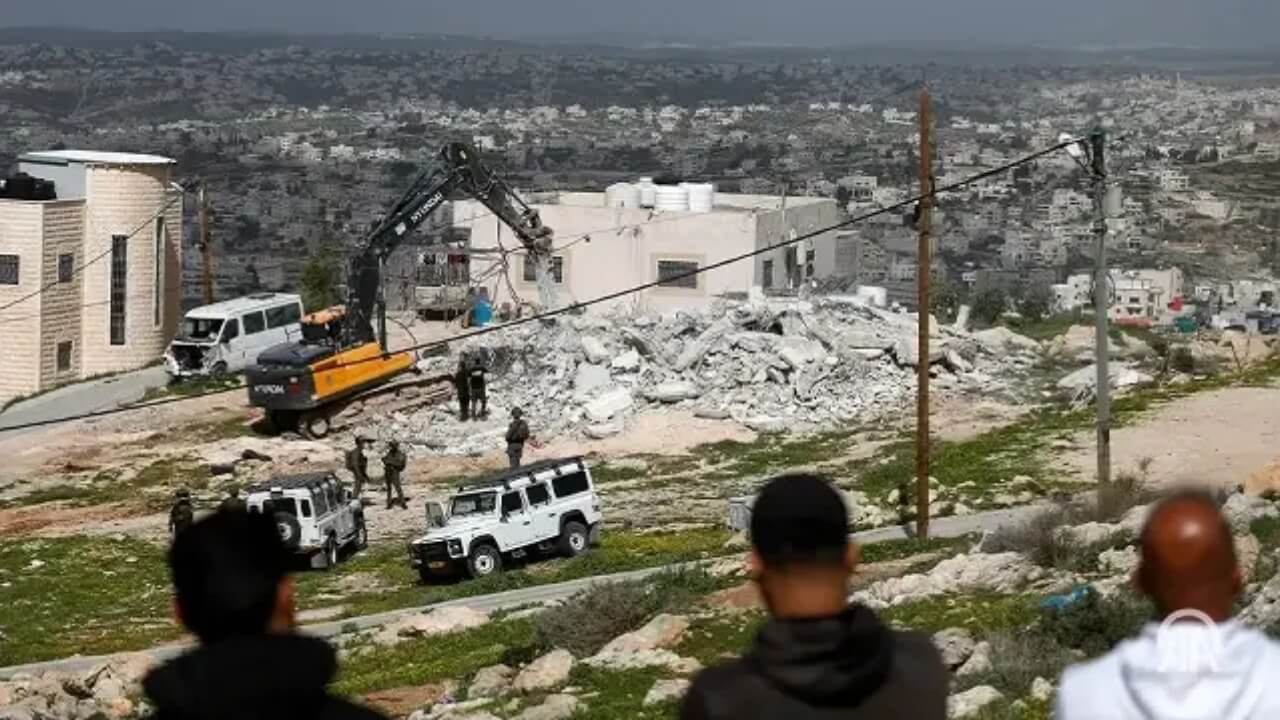 Westjordanland Land Politik Israel