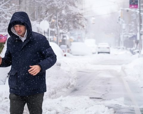 Flugausfälle-US-Schneesturm