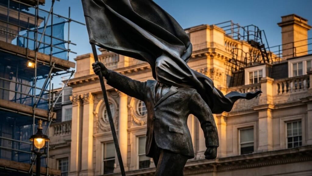 banksy-london-statue