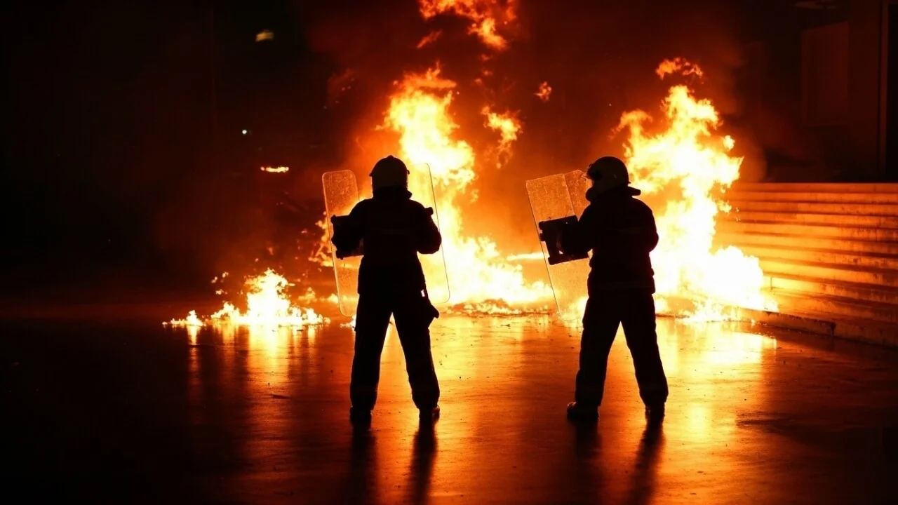 Tirana Proteste Ausschreitungen Korruption